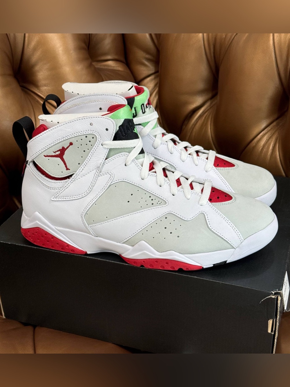 NEW Size 11 - RARE Air Jordan 7 Retro 2015 Hare Sneakers Shoes Box